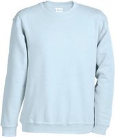 James and Nicholson Unisex Round Heavy Sweatshirt (Lichtblauw)