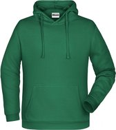 James And Nicholson Heren Basis Hoodie (Iers Groen)