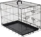Adori Cage pour chiens - Noir - M - 76 x 48 x 54 cm