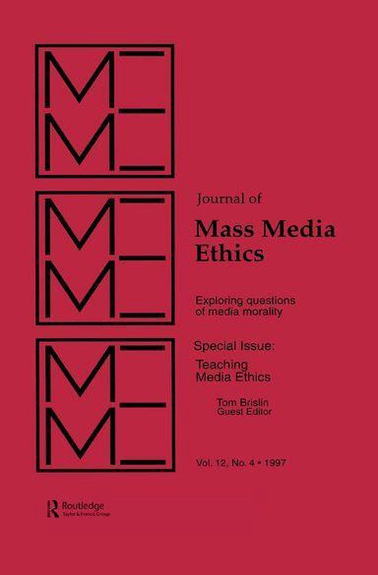 Teaching Media Ethics - cover