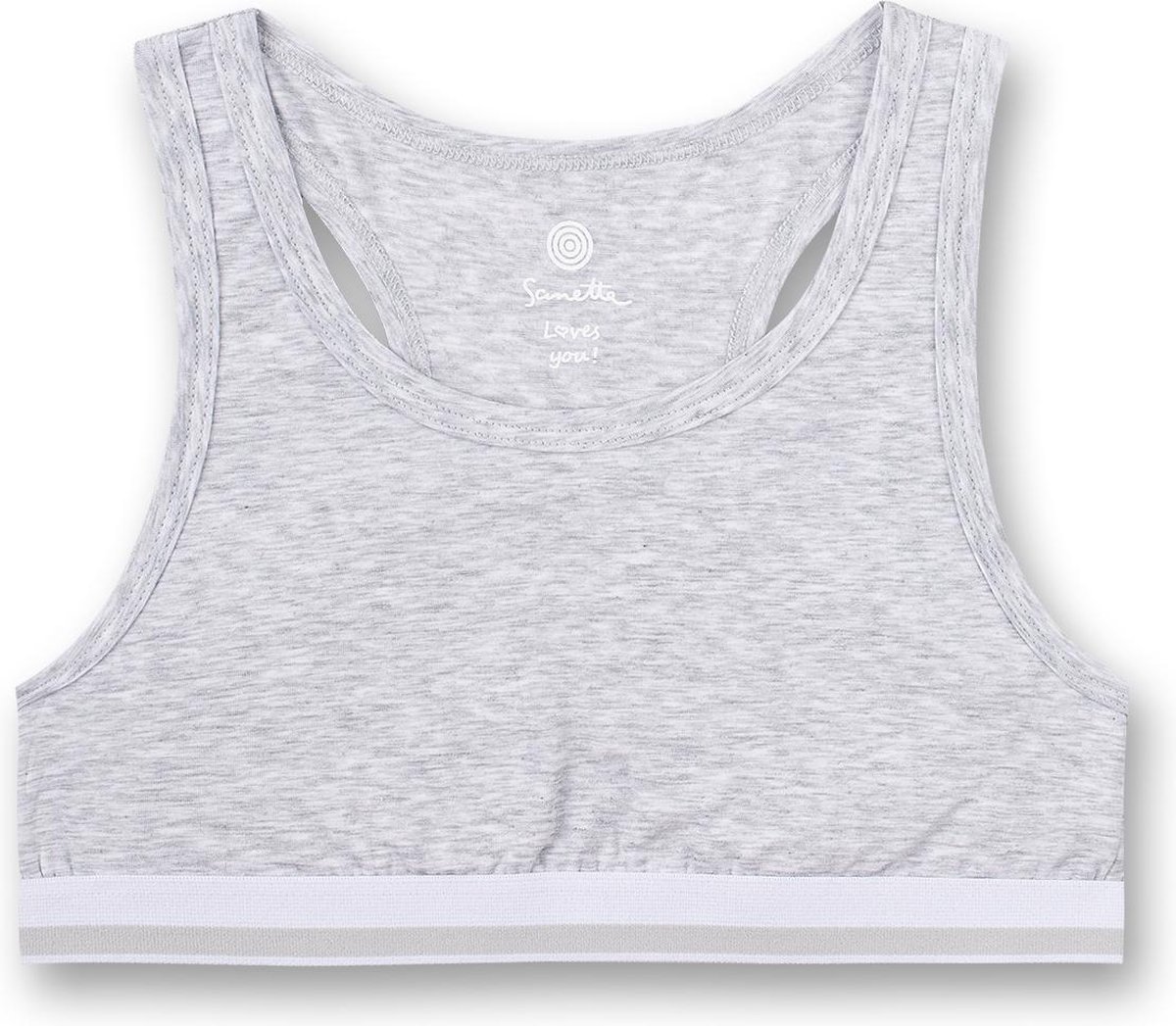 Sanetta sport topje meisje grijs maat 140