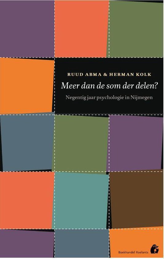 Cover van het boek 'Negentig jaar psychologie in Nijmegen'