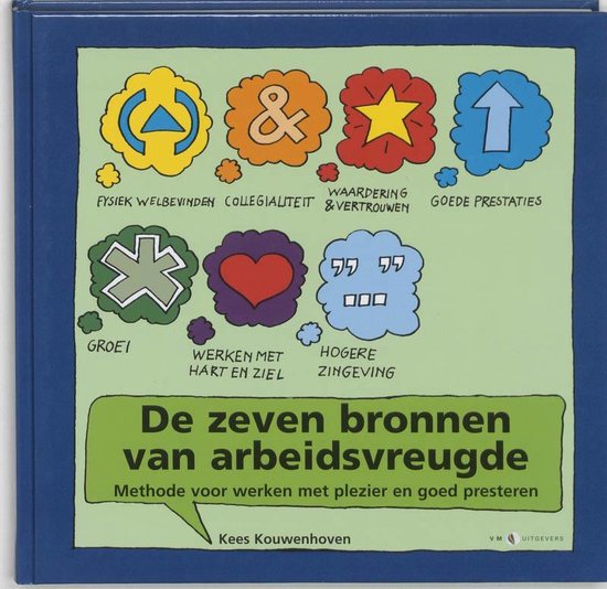 Cover van het boek 'De zeven bronnen van arbeidsvreugde' van K. Kouwenhoven