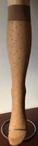 Pretty Polly Dot 15 denier dames kniekousje - one size - Beige -