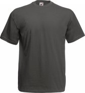 Fruit Of The Loom Heren Valueweight T-shirt met korte mouwen (Licht Graphite)