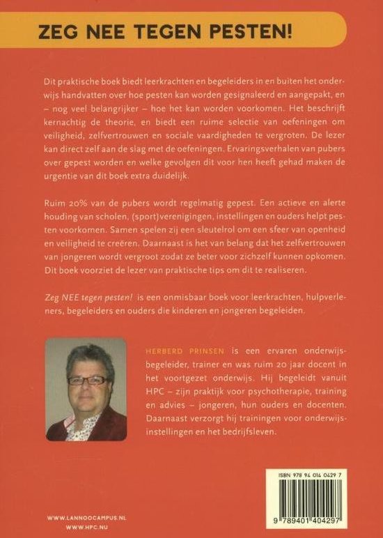 Zeg nee tegen pesten!