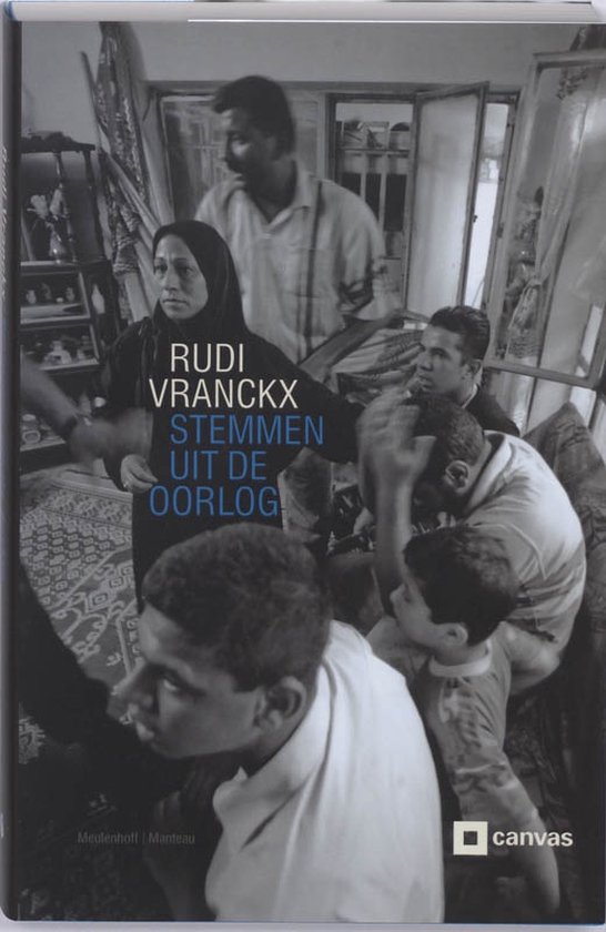 Cover van het boek 'Stemmen uit de oorlog' van Rudi Vranckx