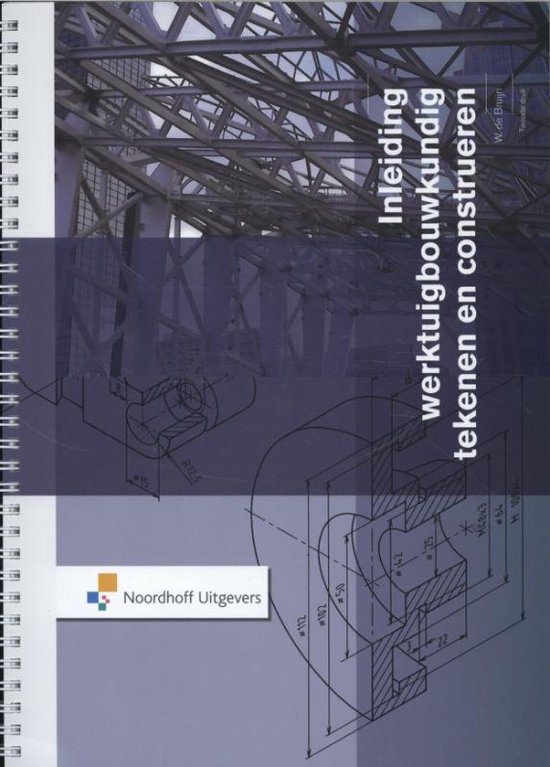 Inleiding werktuigbouwkundig tekenen en construeren 1 - cover