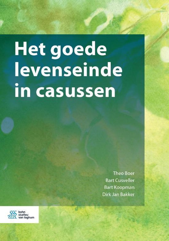 Het goede levenseinde in casussen - cover