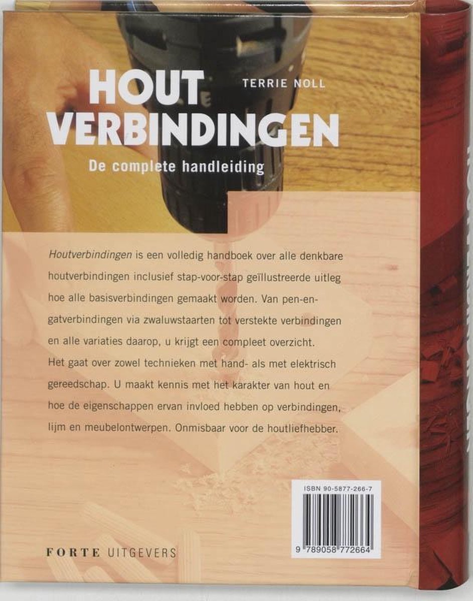 Houtverbindingen - back cover