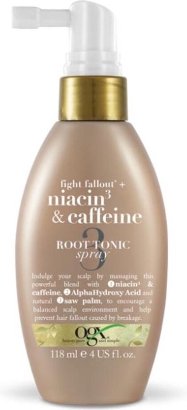 Ogx Anti-Hair Fallout Niacin Caffeine Root Stimulator Spray