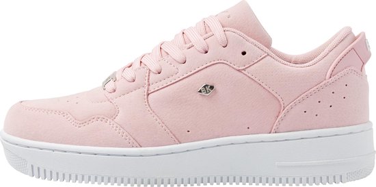 JUNE 2.0 Dames sneakers laag - Zacht roze - maat 41 | bol.com