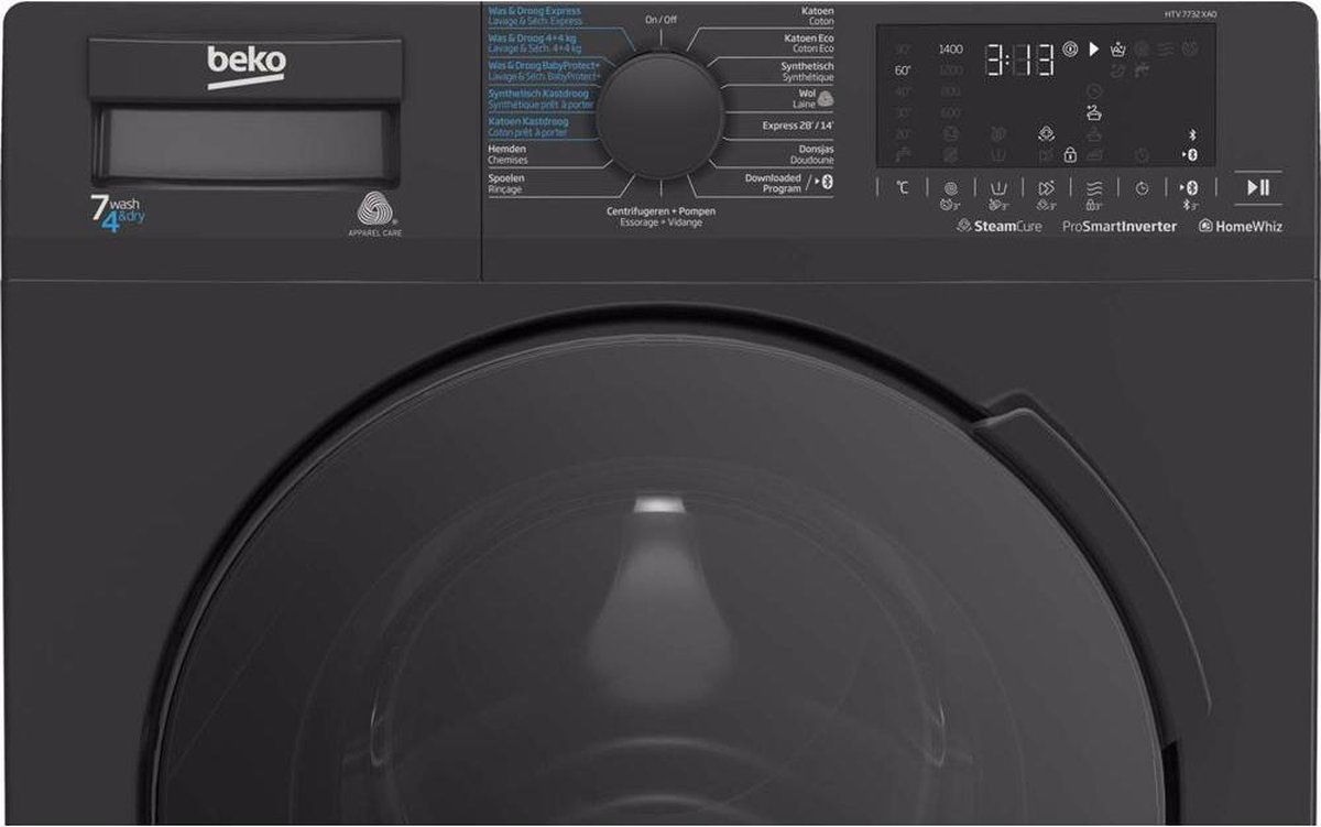 beko wasmachine droogcombinatie