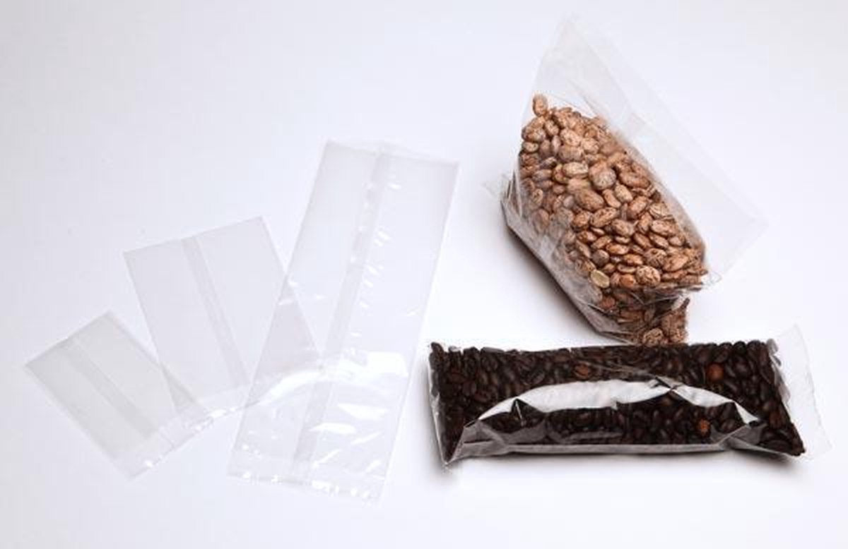 Plastic Zakken Heat Seal 5,1x20,3cm Gelamineerd (100 stuks) | Plastic zak