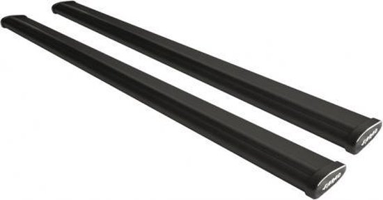 Farad Dakdragers - Mercedes B klasse (W247) vanaf 2019 - Glad dak met fixpoint - 100kg Laadvermogen - Aluminium - Wingbar - Zwart