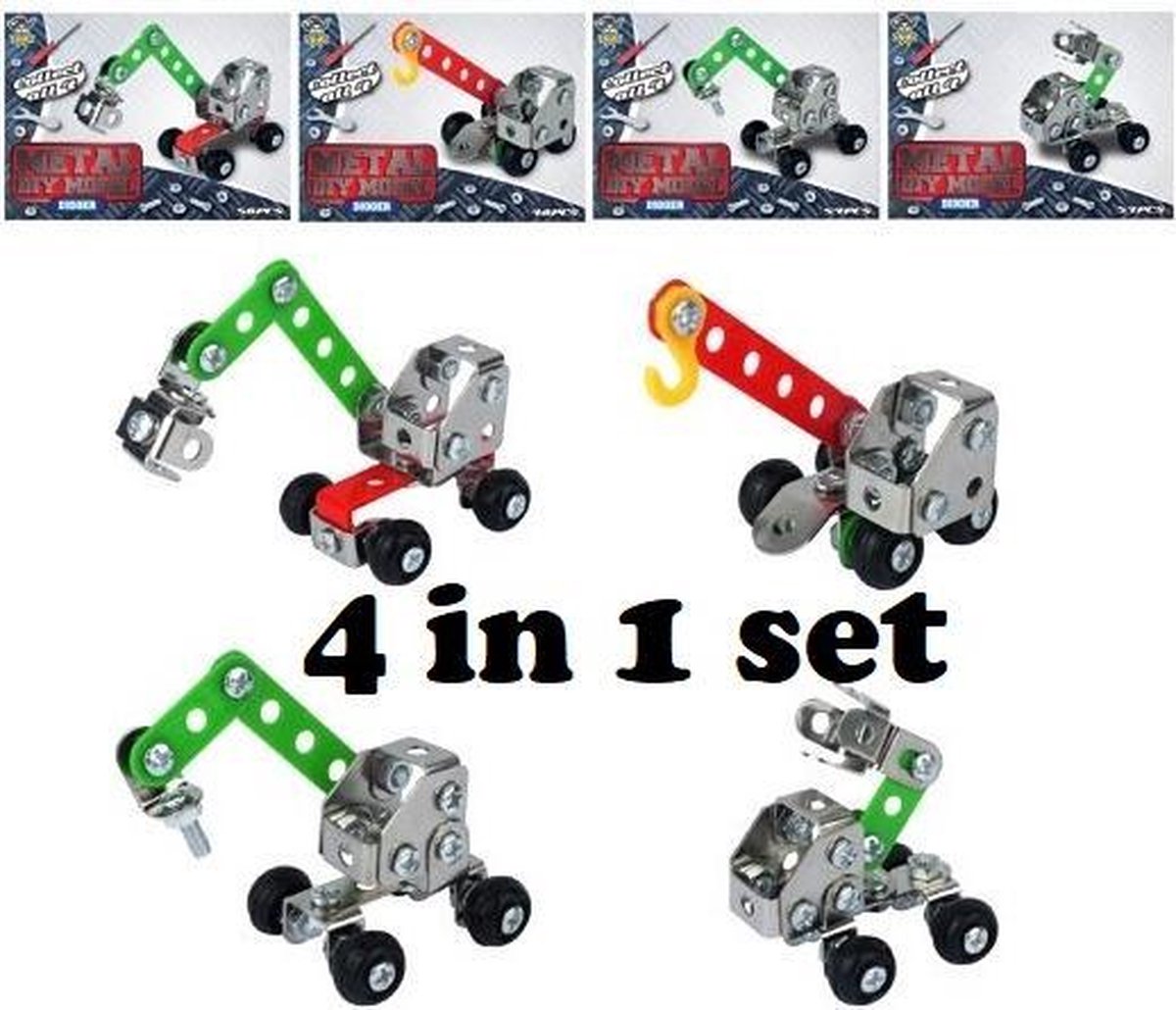 Henbrandt - SET VAN 4 X BOUW PAKKETJES