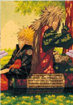 Naruto Jiraya Anime Vintage Poster 51x35