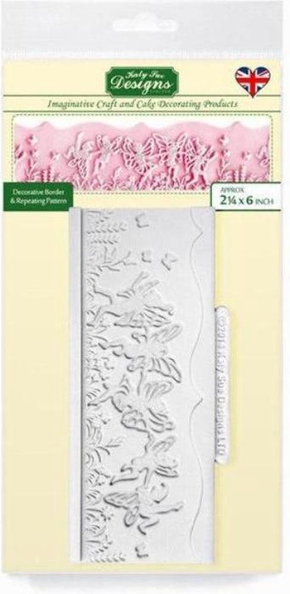 Katy Sue Designs - Fairy Border Silicone Mold