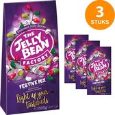 The Jelly Bean Factory Festive Snoep Mix - 3 x 225 Gram