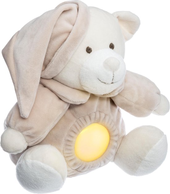 Wereldwijd Het Rijd weg Pluche nachtlampje - nachtlampje kinderen - knuffels - knuffel beer  nachtlampje -... | bol.com