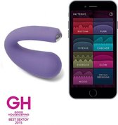 Je Joue Dua, G-spot en clitorisl vibrator met app control - paars