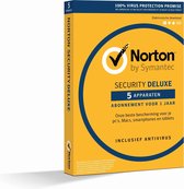 Norton Security Deluxe 3.0 (1 User / 5 Devices) (Dutch)
