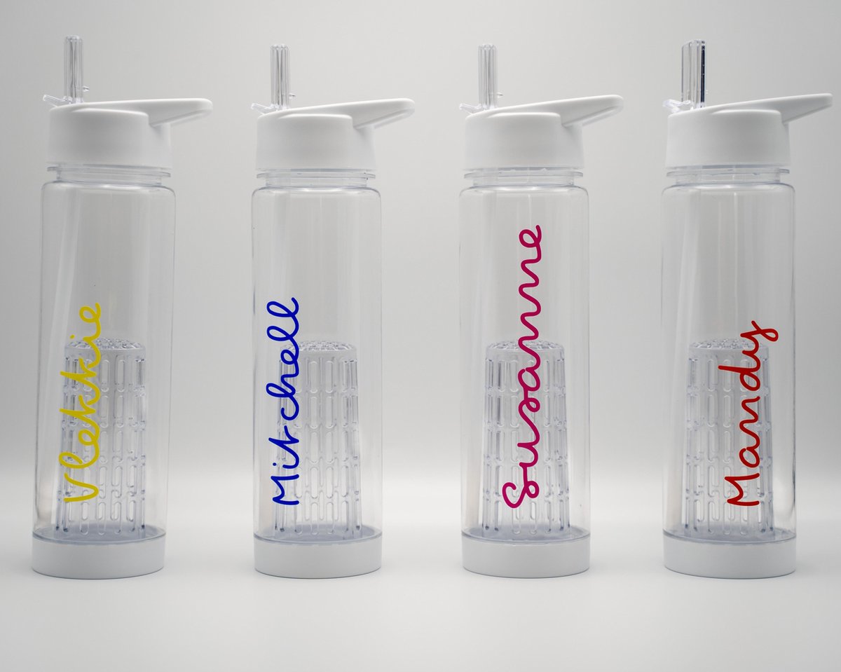 DIY personalized Drinkfles met rietje - Gepersonaliseerde waterfles - Love  Island - 700ml | bol
