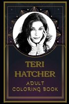 Teri Hatcher Adult Coloring Book