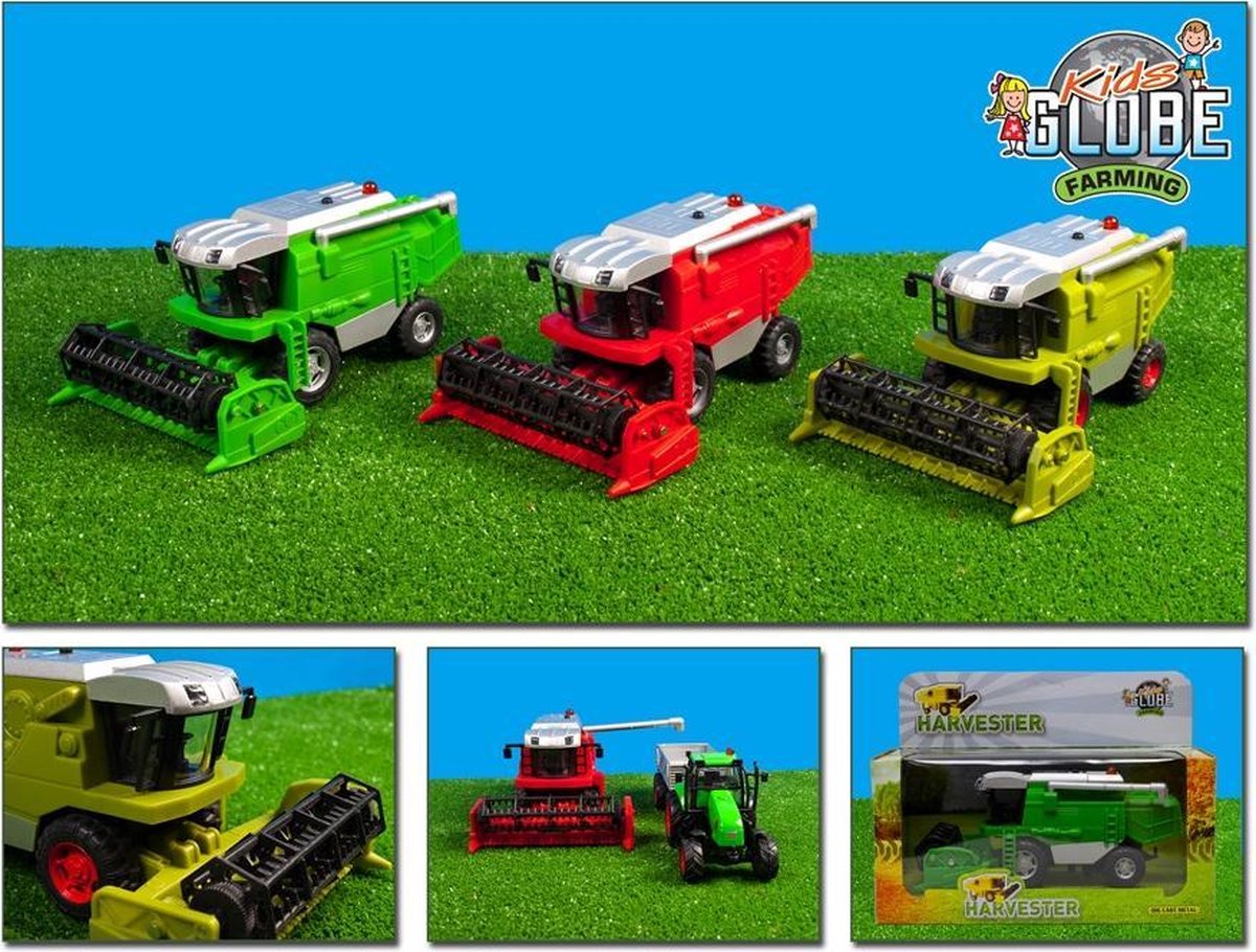 Kids Clobe Farming Combine met Licht en Geluid Assorti