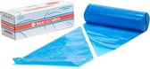 Spuitzakken wegwerp - Garneerspuit - antislip - 450x230mm - blauw - 72 stuks