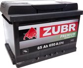 ZUBR Premium 65Ah 650A 12V R+ - Accu - Loodaccu Startaccu Autobatterij Batterie de Voiture Car Battery Akku