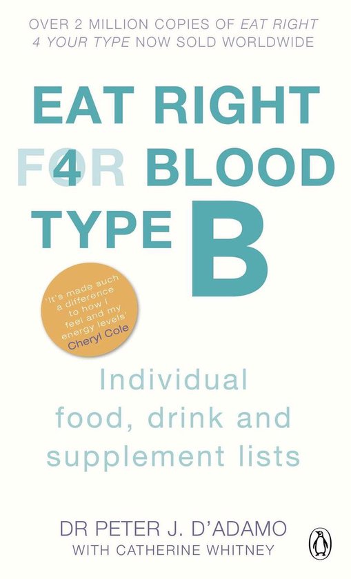 Eat Right for Blood Type B - cover