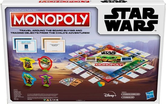 Thumbnail van een extra afbeelding van het spel Monopoly The Child | Mandalorian | Baby Yoda | Star Wars |