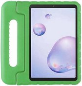 Case2go - Hoes geschikt voor Samsung Galaxy tab A 8.4 (2020) - 8.4 inch - Schokbestendige case met handvat - Eva Kids Cover - Groen