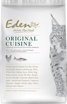 Eden Holistic Pet Foods- Kattenvoer Droogvoer - kattenbrok kip/zalm - Original Cuisine 3 x 400 gr