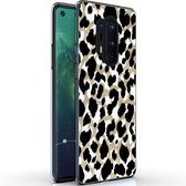 iMoshion Design voor de OnePlus 8 Pro hoesje - Luipaard - Goud / Zwart