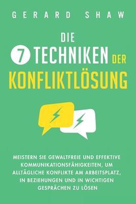 Die 7 Techniken der Konfliktlösung - cover