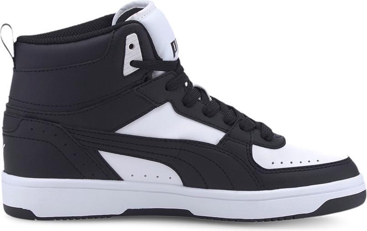PUMA Rebound JOY Jr Unisex Sneakers - Black/White - Maat 39 - PUMA