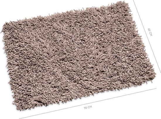 Bol Com Badmat Classic Pure Exellent 60x90cm Taupe