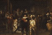 Puzzel nachtwacht | Puzzel Rembrandt | Puzzel 1500 stukjes | Puzzel volwassenen (liggend)