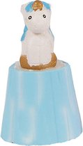 Unicorn Groeidier Eenhoorn Junior 6 Cm Blauw