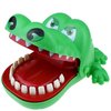 Afbeelding van het spelletje Bijtende Krokodil Spel - Krokodil met Kiespijn - Krokodillen Tandenspel - Drankspel - Groene Krokodil