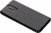 Hoesje Siliconen Geschikt voor Huawei Mate 10 Lite - Softcase Backcover smartphone - Zwart