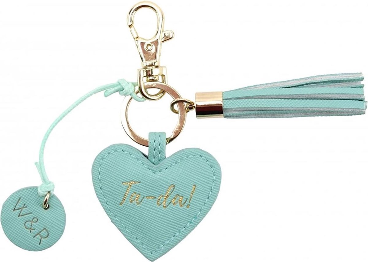 CGB W&R Ta-Dah! Teal Keyring