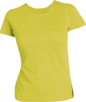 SOLS Dames/dames Miss Korte Mouwen T-Shirt (Honing)