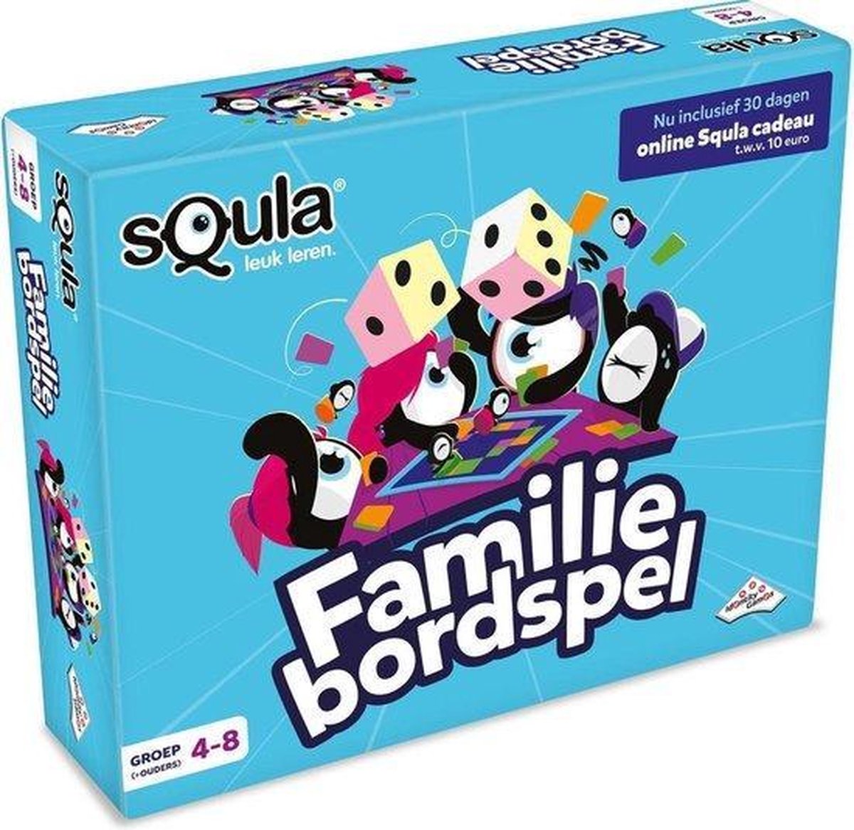 Squla Familiebordspel – voor groep 4-8 + ouders
