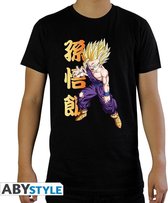 DRAGON BALL - Tshirt DBZ/ Gohan man SS black - new fit