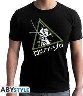 ONE PIECE - Tshirt Zoro man SS black - new fit