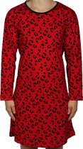Temptation dames nachthemd L/M Red panter  - S  - Rood
