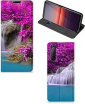 Étui pour téléphone Sony Xperia 5 II Wallet Bookcase Waterfall